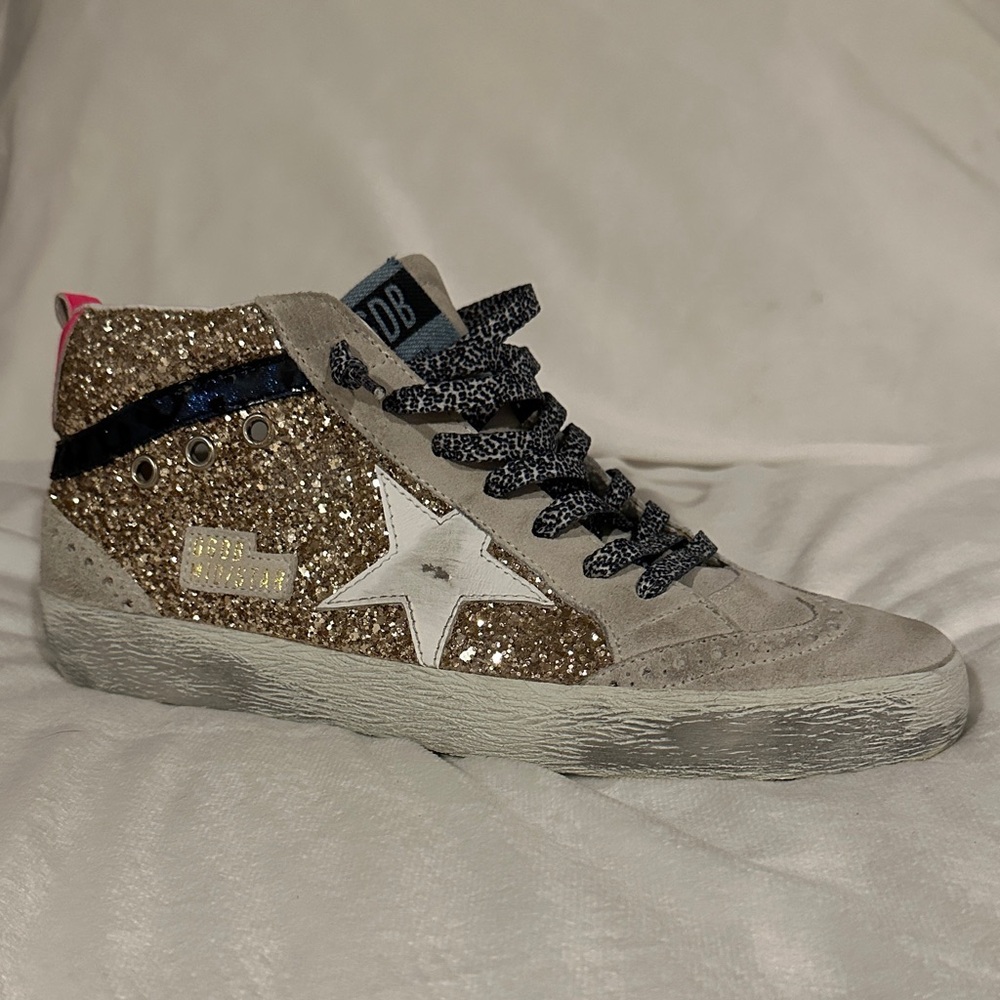 Golden Goose Glitter Mid Star 39 BNIB